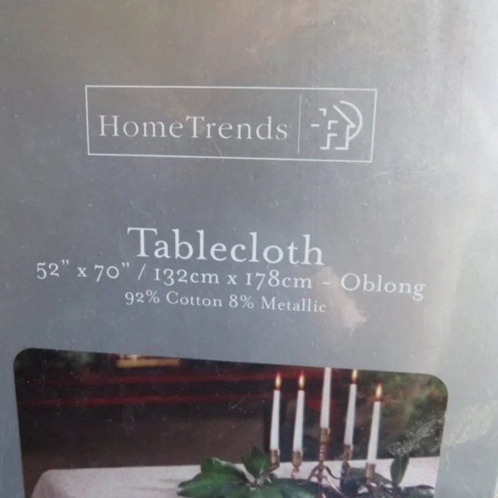 Home Trends metallic gold